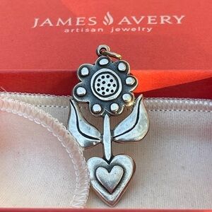 James Avery Melissa flower pendant